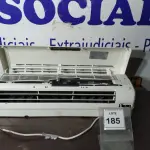 LOTE 185 - 01 EVAPORADORA 12.000BTUS. (NO ESTADO EM QUE SE ENCONTRA. SUJEITO A AVARIAS OCULTAS/VISÍVEIS.)  AV9866M