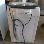 LOTE 227 -  01 MÁQUINA DE LAVAR ROUPAS BRASTEMP 12KG 220V. (NO ESTADO EM QUE SE ENCONTRA. SUJEITO A AVARIAS OCULTAS/VISÍVEIS.)  BF8668C