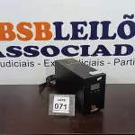 LOTE 071 - 01 NOBREAK MARCA LACERDA. (NO ESTADO) ATENÇÃO! FAZER A VISITAÇÃO ANTES DE ARREMATAR, NÃO SABEMOS SE FUNCIONA, LEILÃO NÃO TEM GARANTIA E NEM DEVOLUÇÃO, SUJEITO A POSSÍVEIS AVARIAS VISÍVEIS/OCULTAS E/OU AUSÊNCIA DE COMPONENTES.