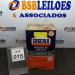 LOTE 015 - 01 LATA DE COLA CONTATO COM 14KG MARCA CASACOLA. (NO ESTADO) ATENÇÃO! FAZER A VISITAÇÃO ANTES DE ARREMATAR, NÃO SABEMOS SE FUNCIONA, LEILÃO NÃO TEM GARANTIA E NEM DEVOLUÇÃO, SUJEITO A POSSÍVEIS AVARIAS VISÍVEIS/OCULTAS E/OU AUSÊNCIA DE COMPONENTES.