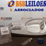 LOTE 169 - 01 LUMINÁRIA DE POSTE. (NO ESTADO) ATENÇÃO! FAZER A VISITAÇÃO ANTES DE ARREMATAR, NÃO SABEMOS SE FUNCIONA, LEILÃO NÃO TEM GARANTIA E NEM DEVOLUÇÃO, SUJEITO A POSSÍVEIS AVARIAS VISÍVEIS/OCULTAS E/OU AUSÊNCIA DE COMPONENTES.