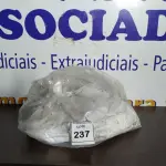 LOTE 237 -  01 SACO COM CORTINAS. (NO ESTADO EM QUE SE ENCONTRA. SUJEITO A AVARIAS OCULTAS/VISÍVEIS.)  