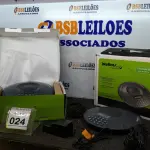 LOTE 024 - 02 APARELHOS DE AUDIOCONFERÊNCIA MARCA INTELBRAS. (NO ESTADO) ATENÇÃO! FAZER A VISITAÇÃO ANTES DE ARREMATAR, NÃO SABEMOS SE FUNCIONA, LEILÃO NÃO TEM GARANTIA E NEM DEVOLUÇÃO, SUJEITO A POSSÍVEIS AVARIAS VISÍVEIS/OCULTAS E/OU AUSÊNCIA DE COMPONENTES.