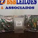 LOTE 151 - 02 PLACAS MÃE. (NO ESTADO) ATENÇÃO! FAZER A VISITAÇÃO ANTES DE ARREMATAR, NÃO SABEMOS SE FUNCIONA, LEILÃO NÃO TEM GARANTIA E NEM DEVOLUÇÃO, SUJEITO A POSSÍVEIS AVARIAS VISÍVEIS/OCULTAS E/OU AUSÊNCIA DE COMPONENTES.