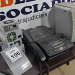 LOTE 106 - 01 IMPRESSORA DE ETIQUETA, 04 FONTES DE PC E 02 APARELHOS DE FAX. (NO ESTADO) ATENÇÃO! FAZER A VISITAÇÃO ANTES DE ARREMATAR, NÃO SABEMOS SE FUNCIONA. LEILÃO NÃO TEM GARANTIA E NEM DEVOLUÇÃO, SUJEITO A POSSÍVEIS AVARIAS VISÍVEIS/OCULTAS E/OU AUSÊNCIA DE COMPONENTES.