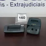 LOTE 160 - 01 SMART LABEL E 01 CARD SCAN. (NO ESTADO EM QUE SE ENCONTRA. SUJEITO A AVARIAS OCULTAS/VISÍVEIS.) AV9450G/ AV9450F