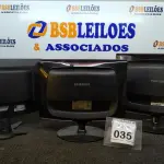 LOTE 035 - 03 MONITORES LCD DE MARCAS E MODELOS VARIADOS. (NO ESTADO) ATENÇÃO! FAZER A VISITAÇÃO ANTES DE ARREMATAR, NÃO SABEMOS SE FUNCIONA, LEILÃO NÃO TEM GARANTIA E NEM DEVOLUÇÃO, SUJEITO A POSSÍVEIS AVARIAS VISÍVEIS/OCULTAS E/OU AUSÊNCIA DE COMPONENTES.