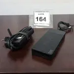 LOTE 164 - 01 DOCK STATION DELL USB TIPO C COM FONTE.  (NO ESTADO EM QUE SE ENCONTRA. SUJEITO A AVARIAS OCULTAS/VISÍVEIS.)