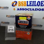 LOTE 015 - 01 LATA DE COLA CONTATO COM 14KG MARCA CASACOLA. (NO ESTADO) ATENÇÃO! FAZER A VISITAÇÃO ANTES DE ARREMATAR, NÃO SABEMOS SE FUNCIONA, LEILÃO NÃO TEM GARANTIA E NEM DEVOLUÇÃO, SUJEITO A POSSÍVEIS AVARIAS VISÍVEIS/OCULTAS E/OU AUSÊNCIA DE COMPONENTES.