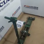 LOTE 135 - 01 MACACO JACARÉ NA COR VERDE. (NO ESTADO) ATENÇÃO! FAZER A VISITAÇÃO ANTES DE ARREMATAR, NÃO SABEMOS SE FUNCIONA, LEILÃO NÃO TEM GARANTIA E NEM DEVOLUÇÃO, SUJEITO A POSSÍVEIS AVARIAS VISÍVEIS/OCULTAS E/OU AUSÊNCIA DE COMPONENTES.