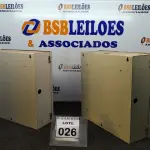 LOTE 026 - 02 QUADROS DE DISTRIBUIÇÃO DE METAL. (NO ESTADO) ATENÇÃO! FAZER A VISITAÇÃO ANTES DE ARREMATAR, NÃO SABEMOS SE FUNCIONA, LEILÃO NÃO TEM GARANTIA E NEM DEVOLUÇÃO, SUJEITO A POSSÍVEIS AVARIAS VISÍVEIS/OCULTAS E/OU AUSÊNCIA DE COMPONENTES.