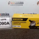 LOTE 090 - ESMERILHADEIRA ANGULAR 220V 710W  ACESSÓRIOS 1CHAVE 1PROTETOR 1MANOPLA (NO ESTADO) ATENÇÃO! FAZER A VISITAÇÃO ANTES DE ARREMATAR, NÃO SABEMOS SE FUNCIONA, LEILÃO NÃO TEM GARANTIA E NEM DEVOLUÇÃO, SUJEITO A POSSÍVEIS AVARIAS VISÍVEIS/OCULTAS E/OU AUSÊNCIA DE COMPONENTES.