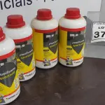 LOTE 373 - 04 GALÕES DE ADITIVO PARA ARGAMASSAS PLASTIFICANTE QUARTZOLIT DE 1L CADA MARCA WEBER. (NO ESTADO) ATENÇÃO! FAZER A VISITAÇÃO ANTES DE ARREMATAR, NÃO SABEMOS SE FUNCIONA. LEILÃO NÃO TEM GARANTIA E NEM DEVOLUÇÃO, SUJEITO A POSSÍVEIS AVARIAS VISÍVEIS/OCULTAS E/OU AUSÊNCIA DE COMPONENTES.