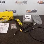 LOTE 170 - KIT RETÍFICA ELÉTRICA 220V 44 PEÇAS (NO ESTADO) ATENÇÃO! FAZER A VISITAÇÃO ANTES DE ARREMATAR, NÃO SABEMOS SE FUNCIONA, LEILÃO NÃO TEM GARANTIA E NEM DEVOLUÇÃO, SUJEITO A POSSÍVEIS AVARIAS VISÍVEIS/OCULTAS E/OU AUSÊNCIA DE COMPONENTES.