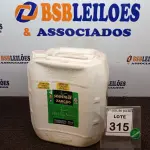 LOTE 315 - 01 GALÃO DE ZARCÃO 20LTS COR VERDE MARCA SOLVENLUX. (NO ESTADO) ATENÇÃO! FAZER A VISITAÇÃO ANTES DE ARREMATAR, NÃO SABEMOS SE FUNCIONA, LEILÃO NÃO TEM GARANTIA E NEM DEVOLUÇÃO, SUJEITO A POSSÍVEIS AVARIAS VISÍVEIS/OCULTAS E/OU AUSÊNCIA DE COMPONENTES.