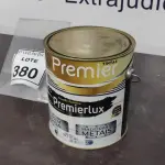 LOTE 380 - 01 LATA DE ESMALTE SINTÉTICO PREMIERLUX DE 3,6L NA COR CINZA MÉDIO MARCA PREMIER. (NO ESTADO) ATENÇÃO! FAZER A VISITAÇÃO ANTES DE ARREMATAR, NÃO SABEMOS SE FUNCIONA, LEILÃO NÃO TEM GARANTIA E NEM DEVOLUÇÃO, SUJEITO A POSSÍVEIS AVARIAS VISÍVEIS/OCULTAS E/OU AUSÊNCIA DE COMPONENTES.