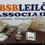 LOTE 486 - 01 LOTE COM VÁRIAS PEÇAS DE PLAFON 02 LÂMPADAS, NIPLES, TÊ E REGISTROS DE MARCAS E MEDIDAS DIVERSAS. (NO ESTADO) ATENÇÃO! FAZER A VISITAÇÃO ANTES DE ARREMATAR, NÃO SABEMOS SE FUNCIONA, LEILÃO NÃO TEM GARANTIA E NEM DEVOLUÇÃO, SUJEITO A POSSÍVEIS AVARIAS VISÍVEIS/OCULTAS E/OU AUSÊNCIA DE COMPONENTES.