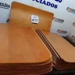 LOTE 417 - 20 PLACAS DE MADEIRAS. (NO ESTADO) ATENÇÃO! FAZER A VISITAÇÃO ANTES DE ARREMATAR, NÃO SABEMOS SE FUNCIONA, LEILÃO NÃO TEM GARANTIA E NEM DEVOLUÇÃO, SUJEITO A POSSÍVEIS AVARIAS VISÍVEIS/OCULTAS E/OU AUSÊNCIA DE COMPONENTES.