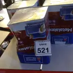 LOTE 521 - 03 LATAS DE TINTA ACRÍLICA METALATEX SHERWIN-WILLIAMS 16L NA COR PALHA. (NO ESTADO) ATENÇÃO! FAZER A VISITAÇÃO ANTES DE ARREMATAR, NÃO SABEMOS SE FUNCIONA, LEILÃO NÃO TEM GARANTIA E NEM DEVOLUÇÃO, SUJEITO A POSSÍVEIS AVARIAS VISÍVEIS/OCULTAS E/OU AUSÊNCIA DE COMPONENTES.