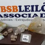 LOTE 486 - 01 LOTE COM VÁRIAS PEÇAS DE PLAFON 02 LÂMPADAS, NIPLES, TÊ E REGISTROS DE MARCAS E MEDIDAS DIVERSAS. (NO ESTADO) ATENÇÃO! FAZER A VISITAÇÃO ANTES DE ARREMATAR, NÃO SABEMOS SE FUNCIONA, LEILÃO NÃO TEM GARANTIA E NEM DEVOLUÇÃO, SUJEITO A POSSÍVEIS AVARIAS VISÍVEIS/OCULTAS E/OU AUSÊNCIA DE COMPONENTES.