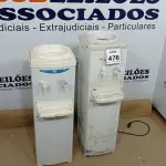 LOTE 476 - 02 BEBEDOUROS PARA GARRAFÃO. (NO ESTADO) ATENÇÃO! FAZER A VISITAÇÃO ANTES DE ARREMATAR, NÃO SABEMOS SE FUNCIONA, LEILÃO NÃO TEM GARANTIA E NEM DEVOLUÇÃO, SUJEITO A POSSÍVEIS AVARIAS VISÍVEIS/OCULTAS E/OU AUSÊNCIA DE COMPONENTES.