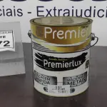 LOTE 372 - 01 LATA DE ESMALTE SINTÉTICO PREMIERLUX DE 3,6L NA COR CINZA MÉDIO MARCA PREMIER. (NO ESTADO) ATENÇÃO! FAZER A VISITAÇÃO ANTES DE ARREMATAR, NÃO SABEMOS SE FUNCIONA, LEILÃO NÃO TEM GARANTIA E NEM DEVOLUÇÃO, SUJEITO A POSSÍVEIS AVARIAS VISÍVEIS/OCULTAS E/OU AUSÊNCIA DE COMPONENTES.