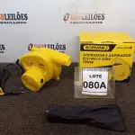 LOTE 080 - SOPRADOR  E ASPIRADOR ELÉTRICO 220V 700W 13600RPM (NO ESTADO) ATENÇÃO! FAZER A VISITAÇÃO ANTES DE ARREMATAR, NÃO SABEMOS SE FUNCIONA, LEILÃO NÃO TEM GARANTIA E NEM DEVOLUÇÃO, SUJEITO A POSSÍVEIS AVARIAS VISÍVEIS/OCULTAS E/OU AUSÊNCIA DE COMPONENTES.