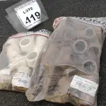 LOTE 419 - 20 PEÇAS DE TÊ DE REDUÇÃO DE 32X25 E 10 NIPLE ROSCÁVEL 1.1/2. (NO ESTADO) ATENÇÃO! FAZER A VISITAÇÃO ANTES DE ARREMATAR, NÃO SABEMOS SE FUNCIONA. LEILÃO NÃO TEM GARANTIA E NEM DEVOLUÇÃO, SUJEITO A POSSÍVEIS AVARIAS VISÍVEIS/OCULTAS E/OU AUSÊNCIA DE COMPONENTES.