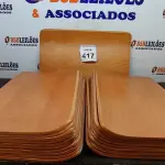 LOTE 417 - 20 PLACAS DE MADEIRAS. (NO ESTADO) ATENÇÃO! FAZER A VISITAÇÃO ANTES DE ARREMATAR, NÃO SABEMOS SE FUNCIONA, LEILÃO NÃO TEM GARANTIA E NEM DEVOLUÇÃO, SUJEITO A POSSÍVEIS AVARIAS VISÍVEIS/OCULTAS E/OU AUSÊNCIA DE COMPONENTES.