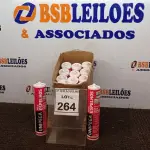 LOTE 264 - 14 BISNAGAS DE ADESIVOS HÍBRIDO FIXA ESPELHO 280ML CADA MARCA UNIPEGA. (NO ESTADO) ATENÇÃO! FAZER A VISITAÇÃO ANTES DE ARREMATAR, NÃO SABEMOS SE FUNCIONA, LEILÃO NÃO TEM GARANTIA E NEM DEVOLUÇÃO, SUJEITO A POSSÍVEIS AVARIAS VISÍVEIS/OCULTAS E/OU AUSÊNCIA DE COMPONENTES.