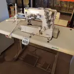 LOTE 406 - 01 MÁQUINA DE COSTURA INDUSTRIAL MARCA MARBOR. (NO ESTADO) ATENÇÃO! FAZER A VISITAÇÃO ANTES DE ARREMATAR, NÃO SABEMOS SE FUNCIONA. LEILÃO NÃO TEM GARANTIA E NEM DEVOLUÇÃO, SUJEITO A POSSÍVEIS AVARIAS VISÍVEIS/OCULTAS E/OU AUSÊNCIA DE COMPONENTES.