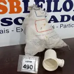 LOTE 490 - 10 TÊ REDUÇÃO DE ESGOTO 100X50MM. (NO ESTADO) ATENÇÃO! FAZER A VISITAÇÃO ANTES DE ARREMATAR, NÃO SABEMOS SE FUNCIONA, LEILÃO NÃO TEM GARANTIA E NEM DEVOLUÇÃO, SUJEITO A POSSÍVEIS AVARIAS VISÍVEIS/OCULTAS E/OU AUSÊNCIA DE COMPONENTES.