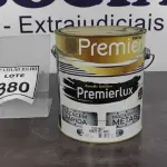 LOTE 380 - 01 LATA DE ESMALTE SINTÉTICO PREMIERLUX DE 3,6L NA COR CINZA MÉDIO MARCA PREMIER. (NO ESTADO) ATENÇÃO! FAZER A VISITAÇÃO ANTES DE ARREMATAR, NÃO SABEMOS SE FUNCIONA, LEILÃO NÃO TEM GARANTIA E NEM DEVOLUÇÃO, SUJEITO A POSSÍVEIS AVARIAS VISÍVEIS/OCULTAS E/OU AUSÊNCIA DE COMPONENTES.