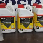 LOTE 371 - 05 GALÕES DE ADITIVO PARA ARGAMASSAS PLASTIFICANTE QUARTZOLIT DE 3,6 CADA MARCA WEBER. (NO ESTADO) ATENÇÃO! FAZER A VISITAÇÃO ANTES DE ARREMATAR, NÃO SABEMOS SE FUNCIONA. LEILÃO NÃO TEM GARANTIA E NEM DEVOLUÇÃO, SUJEITO A POSSÍVEIS AVARIAS VISÍVEIS/OCULTAS E/OU AUSÊNCIA DE COMPONENTES.