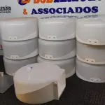 LOTE 420 - 10 DISPENSES DE PAPEL. (NO ESTADO) ATENÇÃO! FAZER A VISITAÇÃO ANTES DE ARREMATAR, NÃO SABEMOS SE FUNCIONA. LEILÃO NÃO TEM GARANTIA E NEM DEVOLUÇÃO, SUJEITO A POSSÍVEIS AVARIAS VISÍVEIS/OCULTAS E/OU AUSÊNCIA DE COMPONENTES.