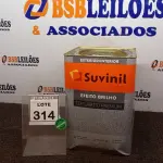 LOTE 314 - 01 LATA DE TEXTURATTO PREMIUM 28KG COR EFEITO BRILHO DOCE DE LEITE MARCA SUVINIL. (NO ESTADO) ATENÇÃO! FAZER A VISITAÇÃO ANTES DE ARREMATAR, NÃO SABEMOS SE FUNCIONA, LEILÃO NÃO TEM GARANTIA E NEM DEVOLUÇÃO, SUJEITO A POSSÍVEIS AVARIAS VISÍVEIS/OCULTAS E/OU AUSÊNCIA DE COMPONENTES.