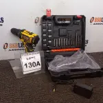 LOTE 130 - PARAFUSADEIRA   BTEK 12V COM MALETA E ACESSÓRIOS (NO ESTADO) ATENÇÃO! FAZER A VISITAÇÃO ANTES DE ARREMATAR, NÃO SABEMOS SE FUNCIONA, LEILÃO NÃO TEM GARANTIA E NEM DEVOLUÇÃO, SUJEITO A POSSÍVEIS AVARIAS VISÍVEIS/OCULTAS E/OU AUSÊNCIA DE COMPONENTES.
