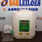 LOTE 275 - 01 GALÃO DE ZARCÃO 20LTS COR GRAFITE MARCA SOLVENLUX. (NO ESTADO) ATENÇÃO! FAZER A VISITAÇÃO ANTES DE ARREMATAR, NÃO SABEMOS SE FUNCIONA, LEILÃO NÃO TEM GARANTIA E NEM DEVOLUÇÃO, SUJEITO A POSSÍVEIS AVARIAS VISÍVEIS/OCULTAS E/OU AUSÊNCIA DE COMPONENTES.