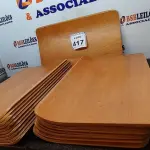 LOTE 417 - 20 PLACAS DE MADEIRAS. (NO ESTADO) ATENÇÃO! FAZER A VISITAÇÃO ANTES DE ARREMATAR, NÃO SABEMOS SE FUNCIONA, LEILÃO NÃO TEM GARANTIA E NEM DEVOLUÇÃO, SUJEITO A POSSÍVEIS AVARIAS VISÍVEIS/OCULTAS E/OU AUSÊNCIA DE COMPONENTES.