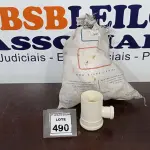 LOTE 490 - 10 TÊ REDUÇÃO DE ESGOTO 100X50MM. (NO ESTADO) ATENÇÃO! FAZER A VISITAÇÃO ANTES DE ARREMATAR, NÃO SABEMOS SE FUNCIONA, LEILÃO NÃO TEM GARANTIA E NEM DEVOLUÇÃO, SUJEITO A POSSÍVEIS AVARIAS VISÍVEIS/OCULTAS E/OU AUSÊNCIA DE COMPONENTES.