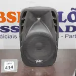 LOTE 414 - 01 CAIXA DE SOM PZPROPASSIVE PX-12. (NO ESTADO) ATENÇÃO! FAZER A VISITAÇÃO ANTES DE ARREMATAR, NÃO SABEMOS SE FUNCIONA. LEILÃO NÃO TEM GARANTIA E NEM DEVOLUÇÃO, SUJEITO A POSSÍVEIS AVARIAS VISÍVEIS/OCULTAS E/OU AUSÊNCIA DE COMPONENTES.