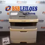 LOTE 451 - 01 IMPRESSORA MODELO X364DN MARCA LEXMARK. (NO ESTADO) ATENÇÃO! FAZER A VISITAÇÃO ANTES DE ARREMATAR, NÃO SABEMOS SE FUNCIONA, LEILÃO NÃO TEM GARANTIA E NEM DEVOLUÇÃO, SUJEITO A POSSÍVEIS AVARIAS VISÍVEIS/OCULTAS E/OU AUSÊNCIA DE COMPONENTES.
