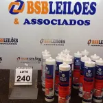 LOTE 240 - 15 BISNAGAS DE SILICONE ACÉTICO COM 250G MARCA POLY FORT. (NO ESTADO) ATENÇÃO! FAZER A VISITAÇÃO ANTES DE ARREMATAR, NÃO SABEMOS SE FUNCIONA, LEILÃO NÃO TEM GARANTIA E NEM DEVOLUÇÃO, SUJEITO A POSSÍVEIS AVARIAS VISÍVEIS/OCULTAS E/OU AUSÊNCIA DE COMPONENTES.