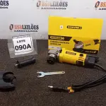 LOTE 100 - ESMERILHADEIRA ANGULAR 220V 710W  ACESSÓRIOS 1CHAVE 1PROTETOR 1MANOPLA (NO ESTADO) ATENÇÃO! FAZER A VISITAÇÃO ANTES DE ARREMATAR, NÃO SABEMOS SE FUNCIONA, LEILÃO NÃO TEM GARANTIA E NEM DEVOLUÇÃO, SUJEITO A POSSÍVEIS AVARIAS VISÍVEIS/OCULTAS E/OU AUSÊNCIA DE COMPONENTES.