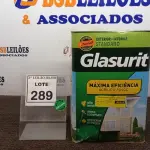 LOTE 289 - 01 LATA DE TINTA ACRÍLICA STANDARD DE 18L NA COR FOSCO BRANCO NEVE MARCA GLASURIT. (NO ESTADO) ATENÇÃO! FAZER A VISITAÇÃO ANTES DE ARREMATAR, NÃO SABEMOS SE FUNCIONA, LEILÃO NÃO TEM GARANTIA E NEM DEVOLUÇÃO, SUJEITO A POSSÍVEIS AVARIAS VISÍVEIS/OCULTAS E/OU AUSÊNCIA DE COMPONENTES.