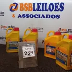 LOTE 236 - 04 GALÕES DE ADITIVO PLASTIFICANTE PARA ARGAMASSA DE ASSENTAMENTO E REBOCO DE 3,6LTS CADA MARCA SIKA. (NO ESTADO) ATENÇÃO! FAZER A VISITAÇÃO ANTES DE ARREMATAR, NÃO SABEMOS SE FUNCIONA, LEILÃO NÃO TEM GARANTIA E NEM DEVOLUÇÃO, SUJEITO A POSSÍVEIS AVARIAS VISÍVEIS/OCULTAS E/OU AUSÊNCIA DE COMPONENTES.