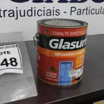 LOTE 348 - 01 LATA DE ESMALTE SINTÉTICO COM 3,6L NA COR BRILHANTE MARROM CONHAQUE MARCA GLASURIT. (NO ESTADO) ATENÇÃO! FAZER A VISITAÇÃO ANTES DE ARREMATAR, NÃO SABEMOS SE FUNCIONA, LEILÃO NÃO TEM GARANTIA E NEM DEVOLUÇÃO, SUJEITO A POSSÍVEIS AVARIAS VISÍVEIS/OCULTAS E/OU AUSÊNCIA DE COMPONENTES.