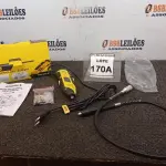 LOTE 170 - KIT RETÍFICA ELÉTRICA 220V 44 PEÇAS (NO ESTADO) ATENÇÃO! FAZER A VISITAÇÃO ANTES DE ARREMATAR, NÃO SABEMOS SE FUNCIONA, LEILÃO NÃO TEM GARANTIA E NEM DEVOLUÇÃO, SUJEITO A POSSÍVEIS AVARIAS VISÍVEIS/OCULTAS E/OU AUSÊNCIA DE COMPONENTES.
