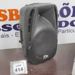 LOTE 414 - 01 CAIXA DE SOM PZPROPASSIVE PX-12. (NO ESTADO) ATENÇÃO! FAZER A VISITAÇÃO ANTES DE ARREMATAR, NÃO SABEMOS SE FUNCIONA. LEILÃO NÃO TEM GARANTIA E NEM DEVOLUÇÃO, SUJEITO A POSSÍVEIS AVARIAS VISÍVEIS/OCULTAS E/OU AUSÊNCIA DE COMPONENTES.