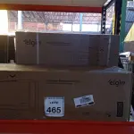 LOTE 465 - 01 AR CONDICIONADO 12000BTUS MARCA ELGIN. (LACRADO) (NO ESTADO) ATENÇÃO! FAZER A VISITAÇÃO ANTES DE ARREMATAR, NÃO SABEMOS SE FUNCIONA, LEILÃO NÃO TEM GARANTIA E NEM DEVOLUÇÃO, SUJEITO A POSSÍVEIS AVARIAS VISÍVEIS/OCULTAS E/OU AUSÊNCIA DE COMPONENTES.